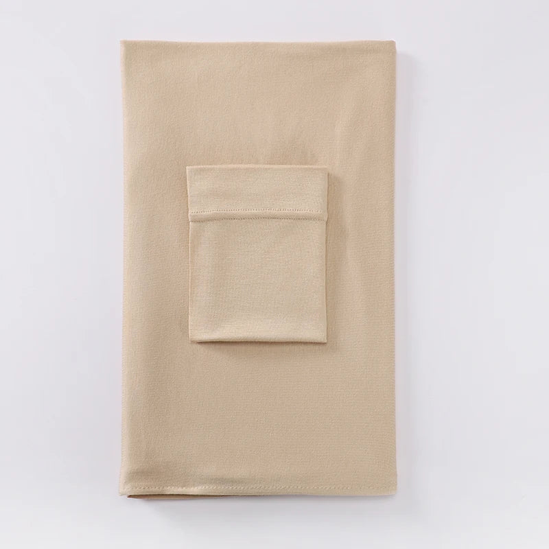 2 Piece - Jersey Hijab Set with Matching Underscarf .