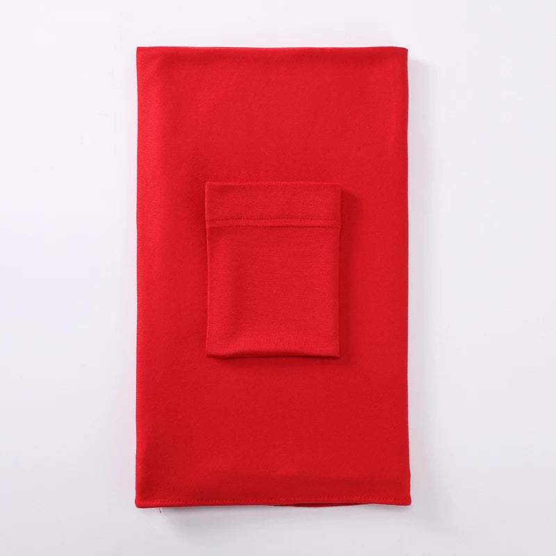 2 Piece - Jersey Hijab Set with Matching Underscarf .