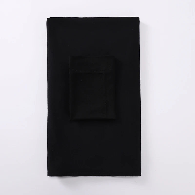 2 Piece - Jersey Hijab Set with Matching Underscarf .