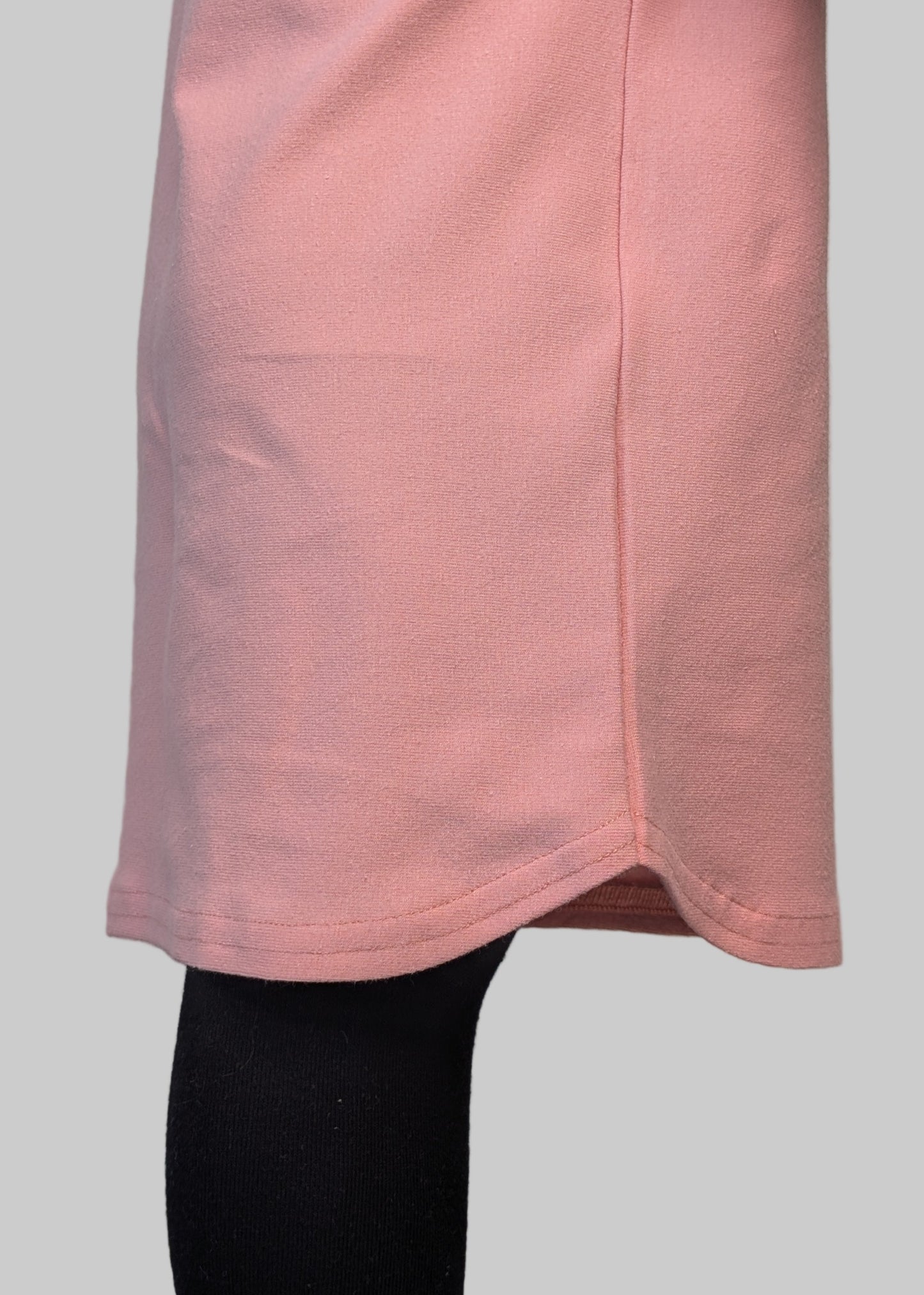 Long sleeve cotton shirt-dress ( 1 to 4years) .