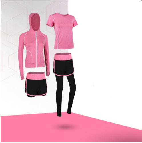 long sleeved Tops for indoor Sports Fitness Clothes ( Two-piece Women's )