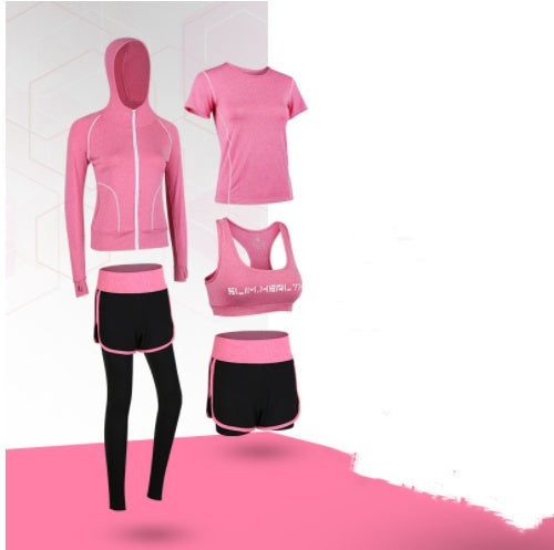 long sleeved Tops for indoor Sports Fitness Clothes ( Two-piece Women's )