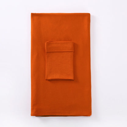 2 Piece - Jersey Hijab Set with Matching Underscarf .