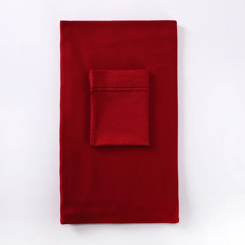 2 Piece - Jersey Hijab Set with Matching Underscarf .