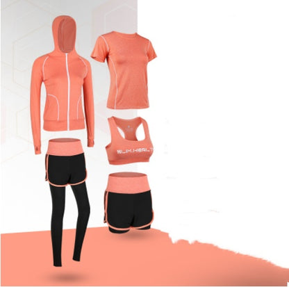 long sleeved Tops for indoor Sports Fitness Clothes ( Two-piece Women's )