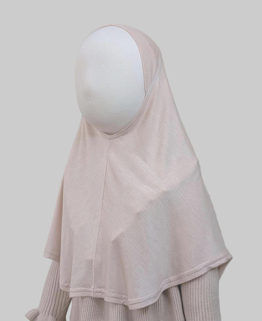 A slip-On khimar for kids.
